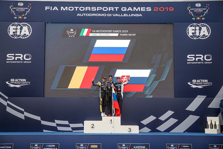 Homola získal bronz na FIA Motorsport Games 2019 v Ríme